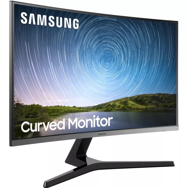 Samsung Bildschirm Curved Monitor 32 Zoll C32R 75Hz 4ms HDMI VGA Full HD VESA