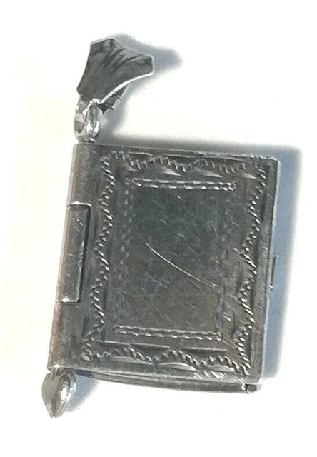 BELLISSIMO MEDAGLIONE ART NOUVEAU PER FOTO ART NOUVEAU IN ARGENTO 900 c1920