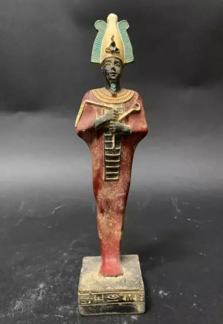 Rare Ancient Egyptian Antiquities Statue of Goddess Osiris Ushabti Egypt BC