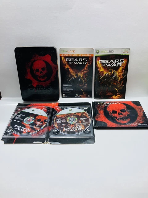 Gears of War - Limited Collector's Edition Steelbook (Microsoft Xbox 360, 2006)