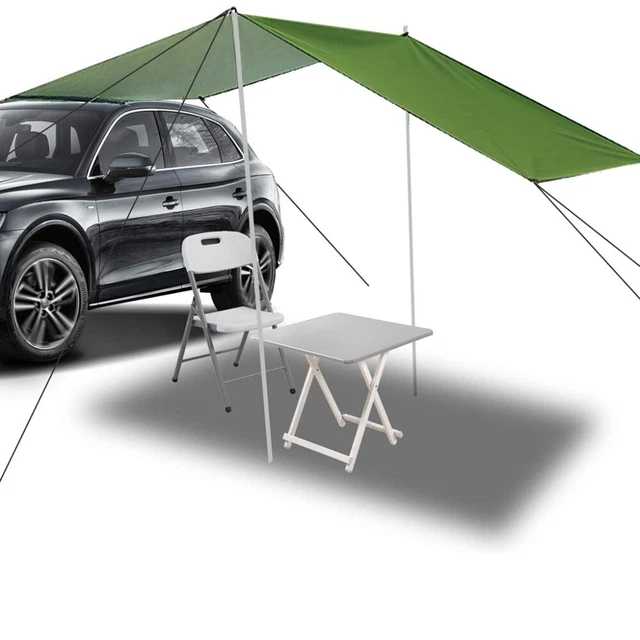 Auto Shelter Schatten Camping Seite Auto Dach Top Zelt Markise Wasserdicht UV Tragbare Camping Zelt Automobil Dach Regen Baldachin