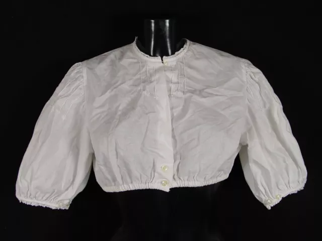 Gr.44 Dirndlbluse Bluse für Dirndl GÖSSL SALZBURG Trachtenbluse B4454