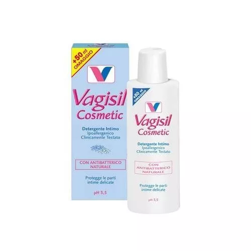 Vagisil Cosmetic Detergente Intimo pH 3.5 con Antibatterico Naturale 200 ml