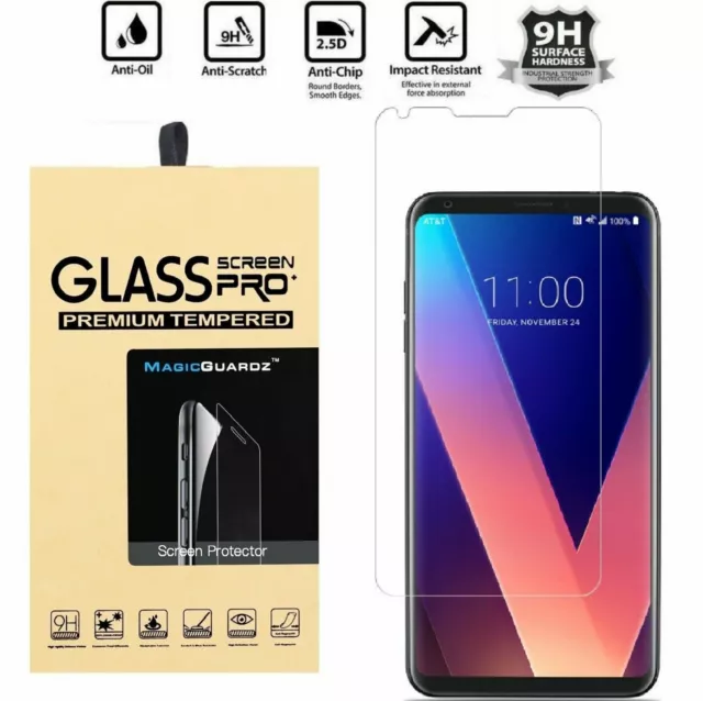 Premium Tempered Glass Screen Protector For LG V30/V30+ Plus/V35 ThinQ