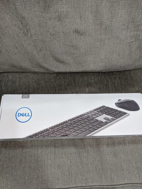 Dell Wireless Keyboard And Mouse KM7321W UNTESTED. Missing USB Receiver. Read