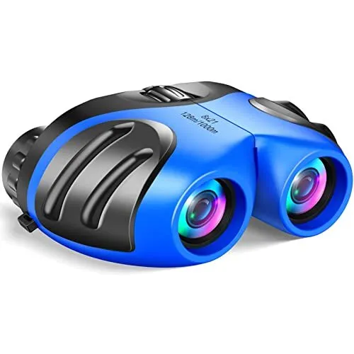 LET'S GO! Toys for 5-8 Year Old Boys, DIMY Compact Waterproof Binocular for K...