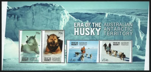 AAT / Austral. Antarktis 2014 - Mi-Nr. Block 15 ** - MNH - Hunde / Dogs