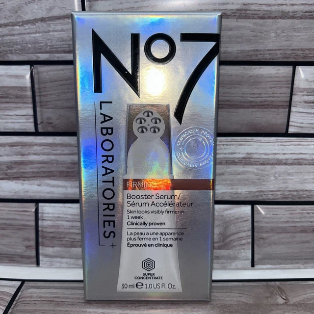 No7 Laboratories Firming Booster Serum 30ml/1.0fl.oz. New In Box SEALED