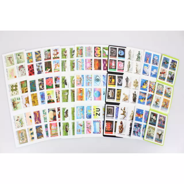 Lot De 10 Carnets Timbres Autoadhésifs 120 Lettres Vertes 20G Affranchissement