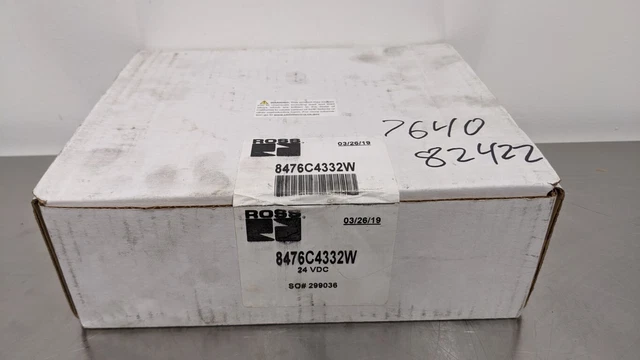 Ross 8476C4332W Solenoid Valve 2-10 Bar