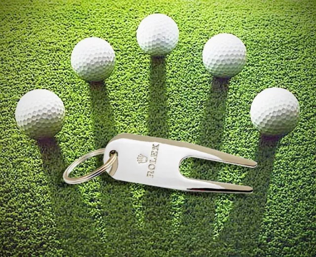 Rolex Golf Ball Marker / Divot tool Key fob.