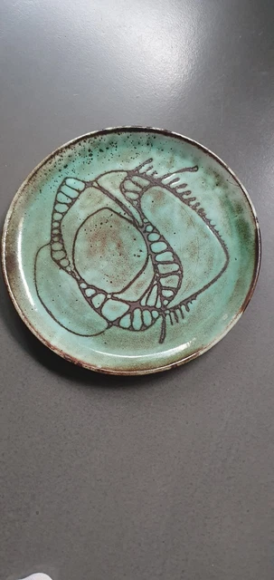 Ancienne Assiette Céramique Anasse