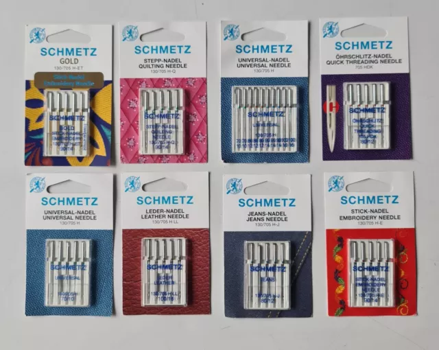 JANOME SEWING MACHINE QUALITY NEEDLES Fit all Standard Normal Domestic  Machines