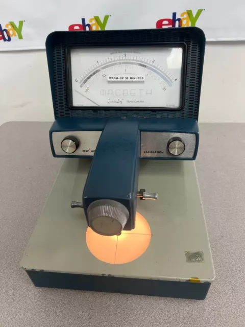 Macbeth TD-100 defuse transmission density densitometer