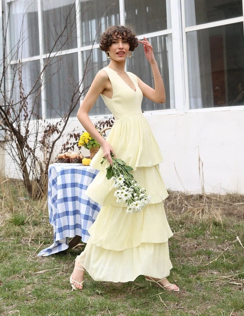 pastel dress zara Zara Pastel Wave Strapless Maxi Dress