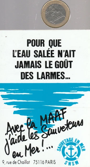 Insigne Badge Fédération Nationale Des Sauveteurs En Mer (FNDSM) – Ancien – Émail – France