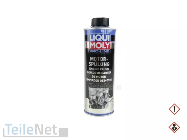 1x 500 ml LIQUI MOLY PRO-LINE Motorspülung Additiv Motorreiniger Zusatz