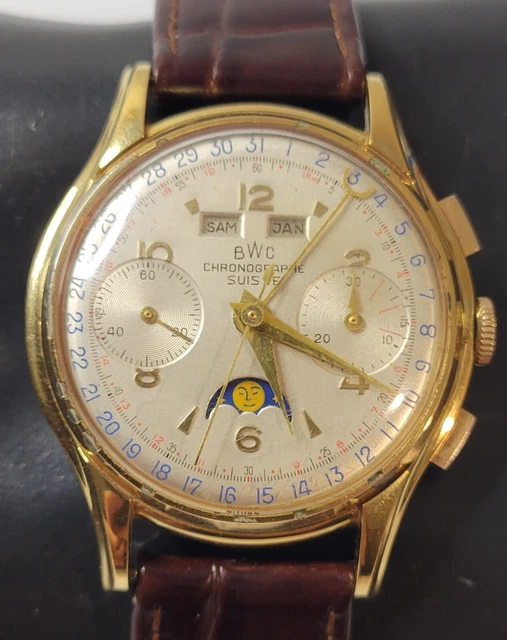 Montre Vintage Femme BWC Swiss - Argent 835, Années 50-60, Occasion