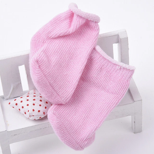 1Pair Soft Cute Socks For 18inch Doll Kid Toy Accessory Decor BEST Gifts L9K3