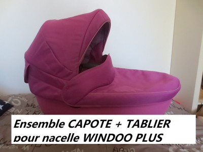 Habillage Nacelle Bebe Confort Capote Canopy Windoo Plus Tablier Windoo Plus Eur 38 00 Picclick Fr