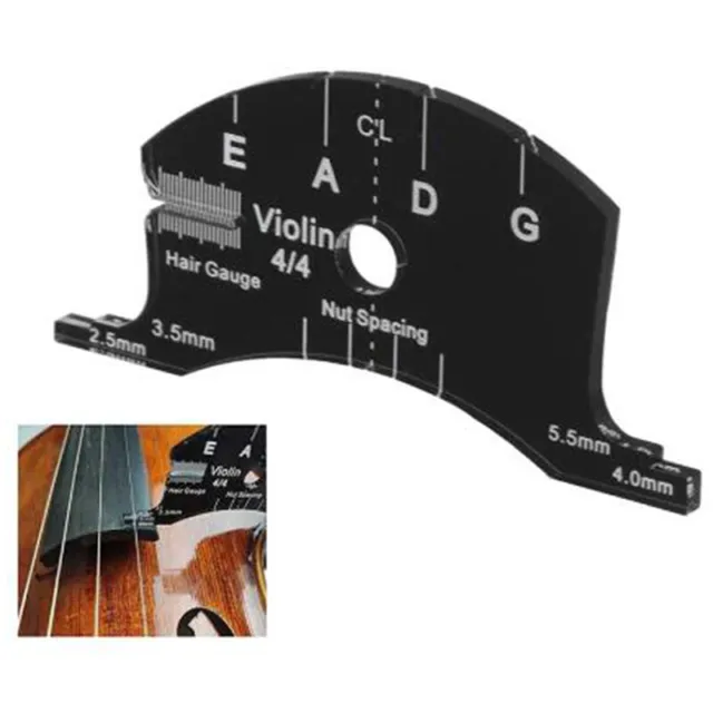 Modèle de moule multifonctionnel pour ponts de violon 4/4 Réparation de pon M_bj