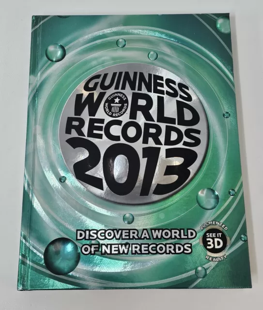 Guinness World Records 2013 Edition (Hardcover) Official Book Facts Education