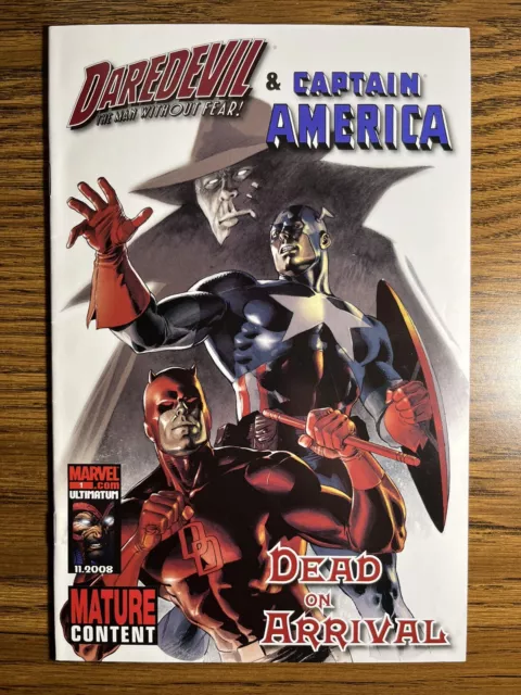 Daredevil Y Capitán América Muertos A La Llegada 1 One-Shot Marvel Comics 2009