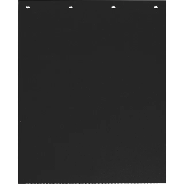 Buyers Products Grooved Back Semi-Truck Mud Flaps- Pair 24inWx24inH Black