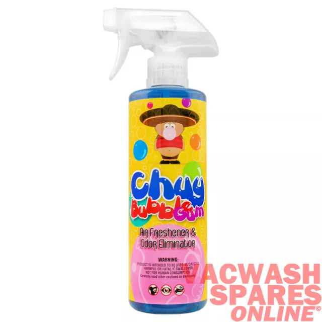 Chemical Guys Chuy Bubble Gum Air Freshener - Spray Freshener & Odour Eliminator