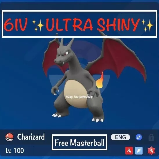 Pokemon Scarlet/Violet ✨SHINY KINGAMBIT Lv.100 Adamant 6IV w/ Masterball  TRADE