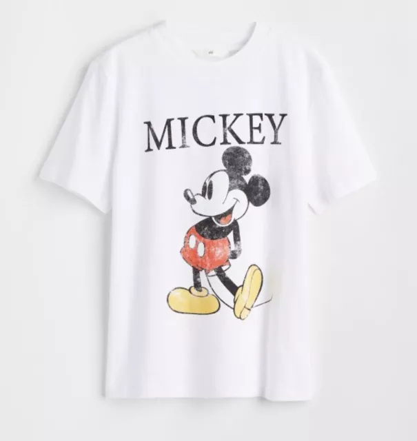 Womens Mickey Mouse Short Sleeve T shirt Graphic Walt Disney Size XS Disney