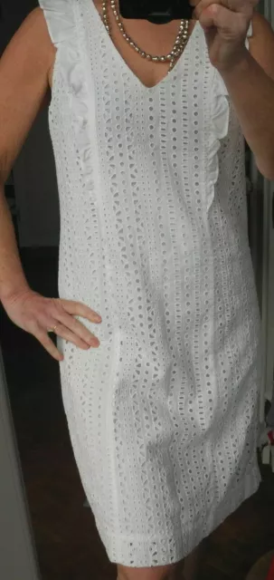 Robe blanche caroll sales