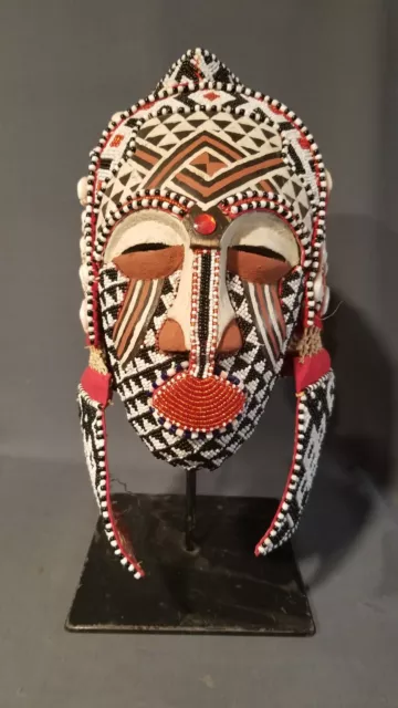 Elegant Kuba Ngaady Headdress/ Congo