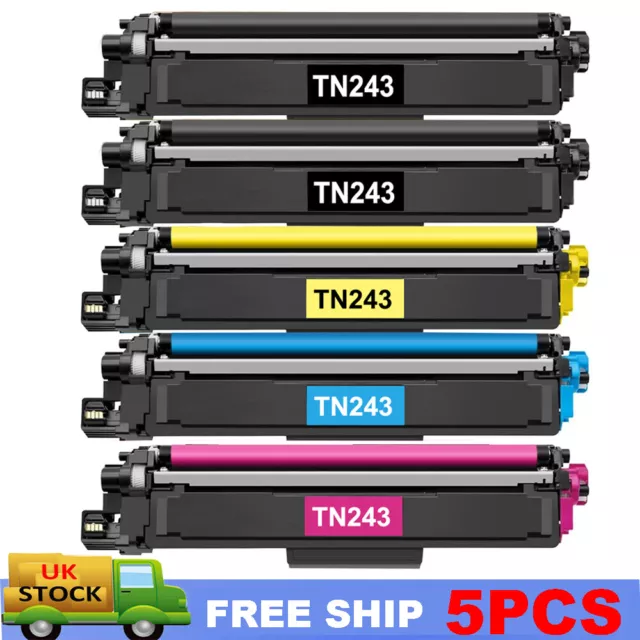 TN247 TN-247 Toner Compatible for Brother TN243CMYK TN-243CMYK Toner Value  Pack