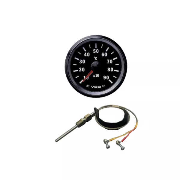 VDO Cockpit Vision EGT Pyrometer Pyro Gauge Kit + Thermocouple Sender 52mm 12v