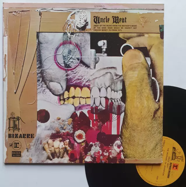 LP 33T Mothers of Invention (Frank Zappa) "Uncel meat" - (TB/EX)