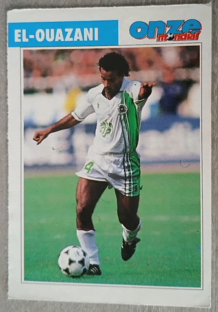 LAUDRUP, POVLSEN, DENMARK, RARE 1992 ROOKIE CARD ONZE MONDIAL (JT29
