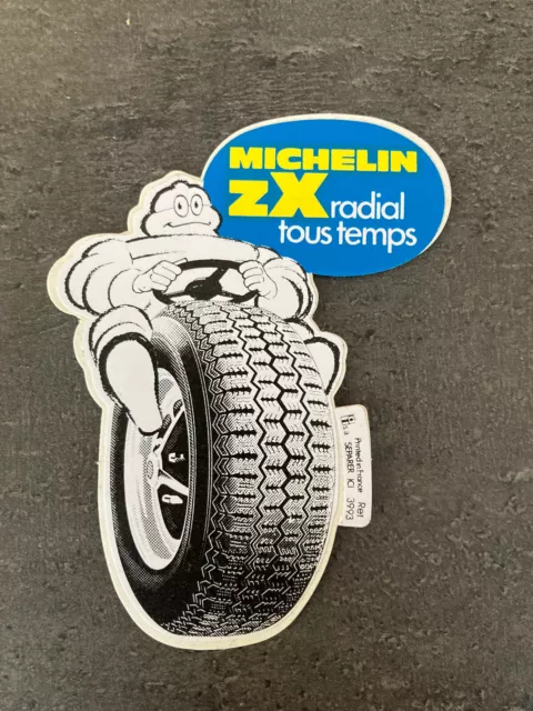 Autocollant rond Radial zX - Boutique de l'Aventure Michelin