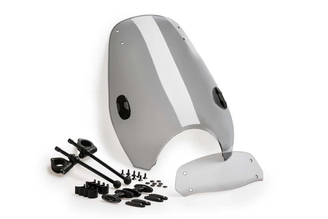 GP Kompozit SYM Orbit II 50 2022-2023 Uyumlu Elcikli Ön Cam Füme | MTZ