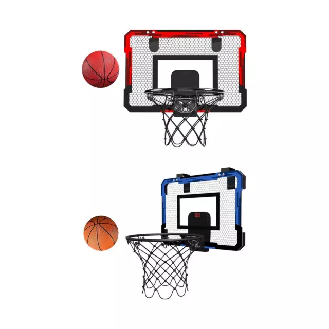 Panier De Basket Mural, Mini Panier De Basket, Mini Panneau, Mini Cerceau  Et Ballon, Panier De Basket Intérieur avec Filet De Basket, Filet De  Cerceau De But De Basket-Ball Suspendus : 