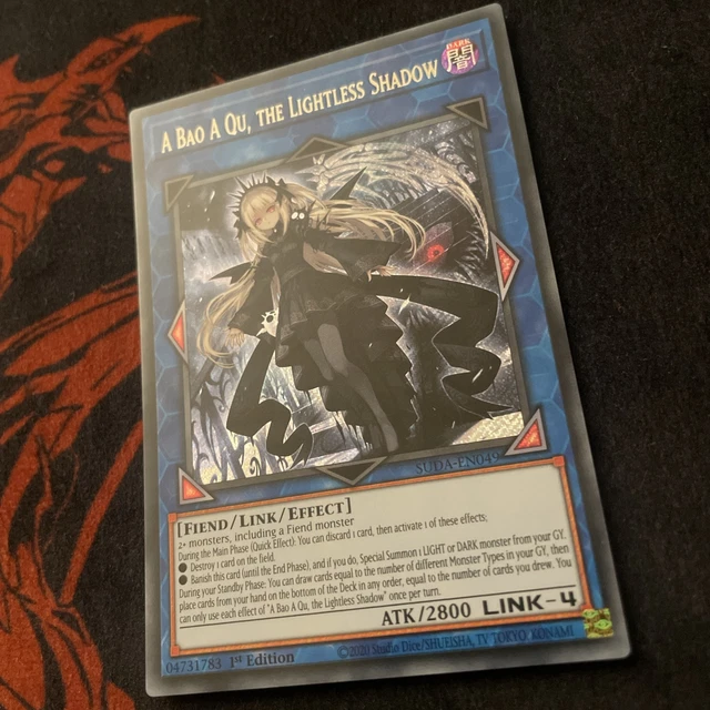 遊戯王 光なき影 ア=バオ・ア・クゥー EU版 英語 クオシク 25th