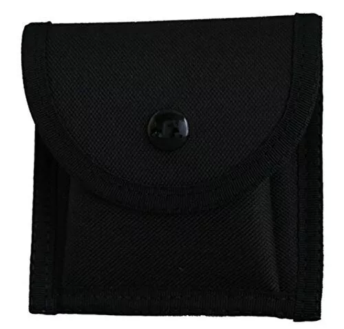 HWC Black Nylon EMT EMS Paramedic Firefighter Disposable Latex Vinyl Glove Pouch