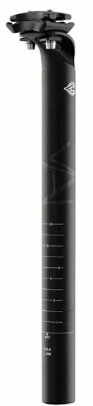 Cinelli Vai Alloy Seatpost 27.2mm x 350mm Black 15mm Setback 2-Bolt Adjust