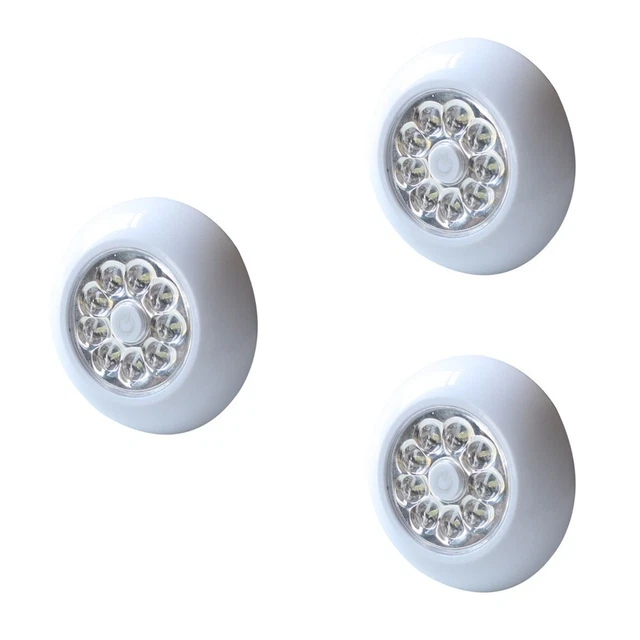 Plafonnier de voiture 3PCS Automobile Lecture polyvalente Lumière de nuit Lampe