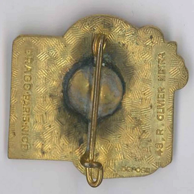 Insigne Bataillon Montagnard Indochine 4° TDSC - Occasion Bon état - Militaria France