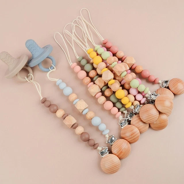 Soother Holder Molar Chain Pacifier Clips Chains Baby Pacifier Chain