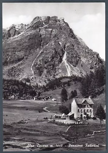 VERBANIA DEVERO 23 OSSOLA - BACENO - ANTIGORIO Cartolina FOTOGRAFICA