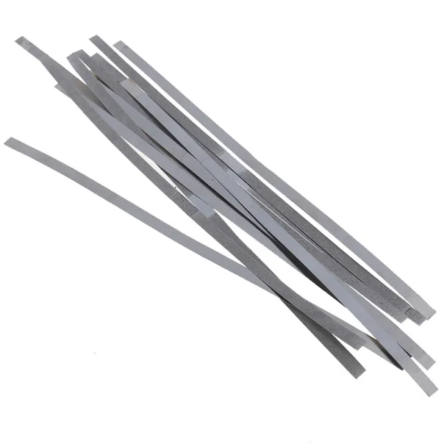12pcs 4mm Dental Metal Polishing Stick Strip Single Surface Whtening Materi-w G1