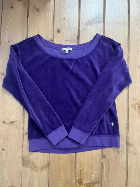 Juicy Couture Velour Pullover Sz S