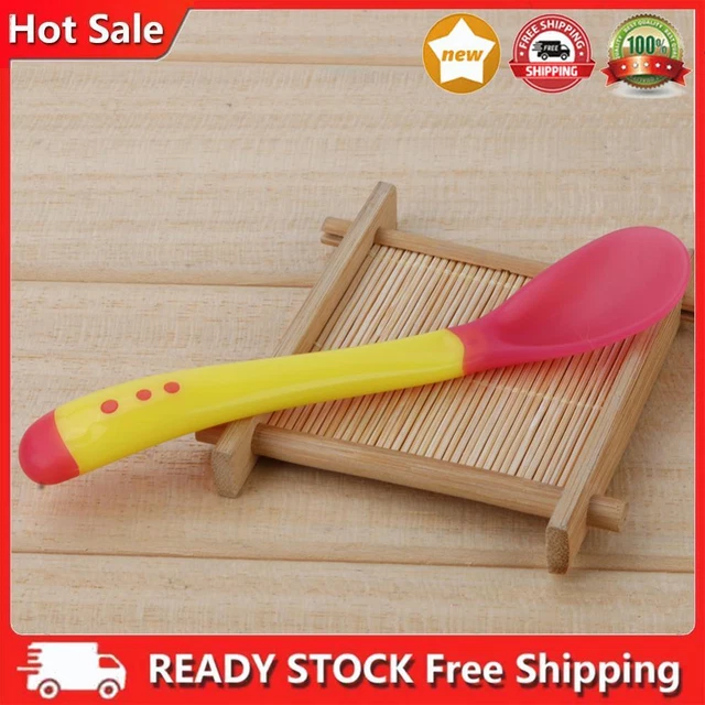 Infant  Sensing Temperature Sucker Bowl Fork Spoon Tableware